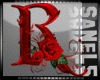 Rose Monogram R