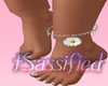 Daisy Left Anklet