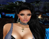 blue dimond choker