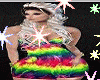 Sexy Rainbow Dress