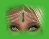 Emerald Green Headdress