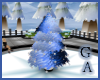 Blue Ice Christmas Tree
