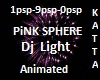 Pink Sphere Dj Light