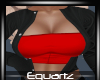 Kay Top Black/Red RLL