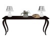 Sofa Table Deep Wood