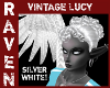 VINTAGE LUCY SILVER WHT!