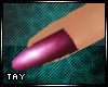 Dark Pink Nails for lush