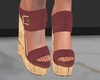 TA Dark Pink Wedge
