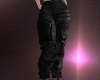 Black Cargo Pants L
