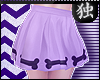 + Bone lilac skirt