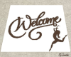 White Welcome Mat