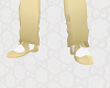 WEDDING SHOES GOLD WHT
