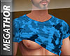 MT|Tshirt Up Camo Blue