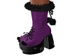 Purple Claus Boots