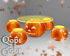 Halloween Table Pumpkins