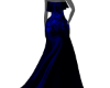 Blue Floral Long Dress