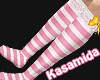 PInk Stripes Baby Socks