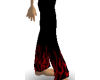red flame pants