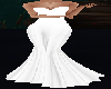 White Fishtail Dress