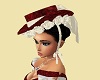 Victorian Bonnet Red