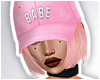 -A- Babe Cap Pink Hair
