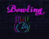 Neon Bowling sign