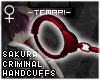 !T Sakura handcuffs