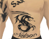 BBJ Nelson Sax tattoo