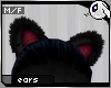 ~Dc) Black Fur Ears