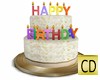 Cake Happy Birthday C#D