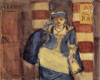 Painting by Rops