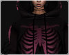 Pink Skelly Hoodie F