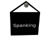! spanking wall sign !