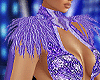 Hazel Purple Shoulders