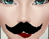 Girl Mustache