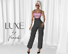 LUXE Pant Fit GreyHT Pnk
