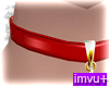 Xmas poinsettia choker