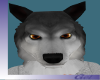 [Gel]Grey Wolf Head