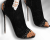 Jeans Heels Black