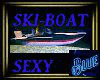 Animated Sexy Ski-Boat