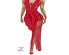 Z-- Red Sassy Dress