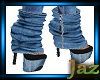 Jean w/ Sock platforms