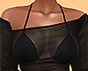 Black Sheer Top