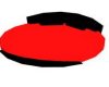 50\'s Red/Black Bed