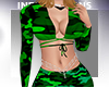 Indi's Green Camo Top