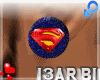 B*SUPERMAN EARINGS MALE
