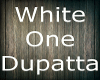 White one Dupatta