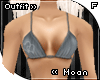 `M` Grey HeartMe Bikini