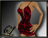 ~L~Cinched MiniDress-Red