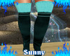 *SW* Teal Sock Boots